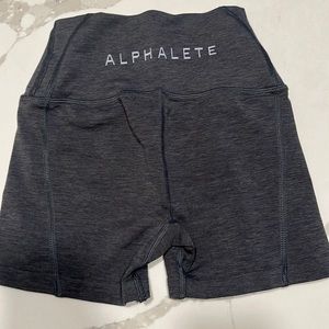 Grey Alphalete shorts